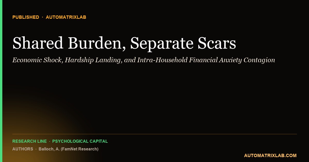 Shared Burden, Separate Scars